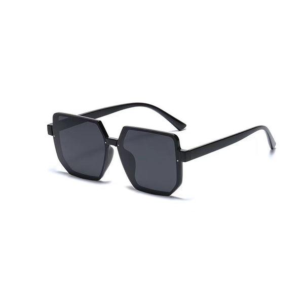 Irregular Frame Retro Uv Protection Sunglasses