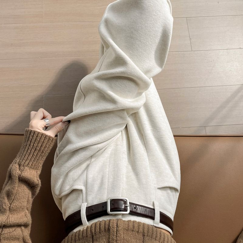 Off-White Cashmere Casual Trousers