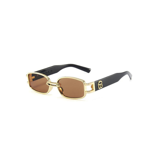 Small Square Frame Trendy Anti-Uv Sunglasses