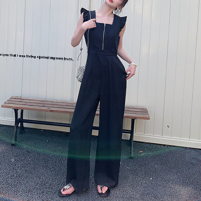 Summer Fashion Black Jumpsuit