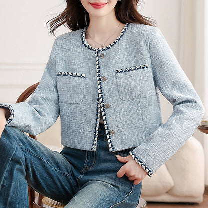 Stylish Blue Short Jacket