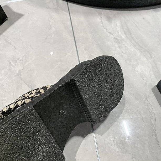 Thick-soled slippers platform half-trail beach sandals