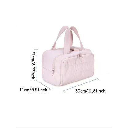 Large Toiletry and Makeup Bag with Organized Storage