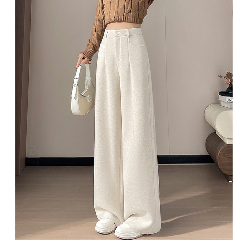 Off-White Cashmere Casual Trousers