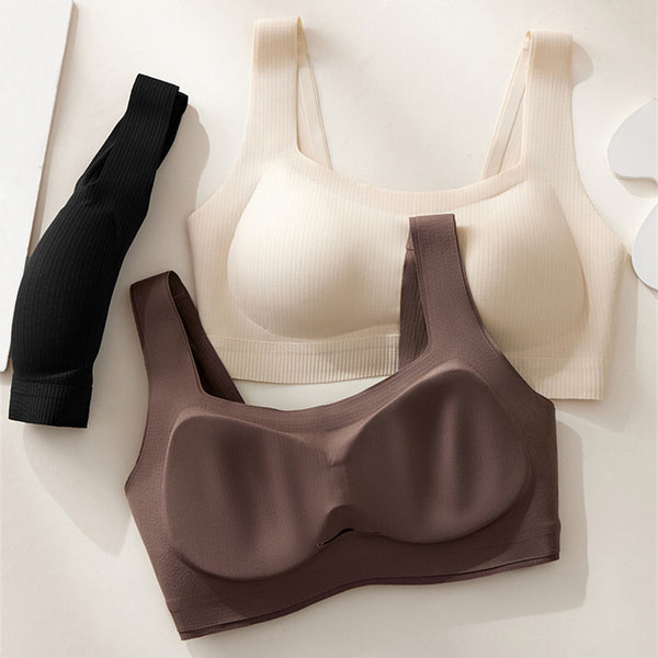 Shaping Seamless Underwear Wrap Up Bra With Chest Pad