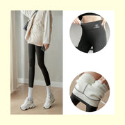 Sherpa shark velvet warm yoga pants