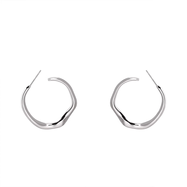 Irregular Circle Geometric Personality Versatile Earrings