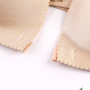 Seamless front button cross back soft bra underwear