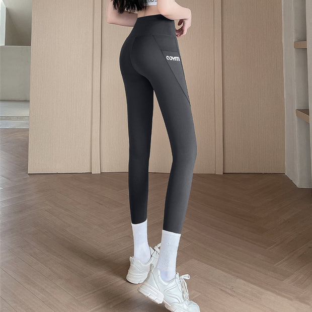 Fitness sports pocket stretch yoga pants