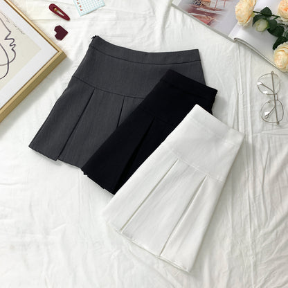 Chic High-Waisted A-Line Mini Skirt