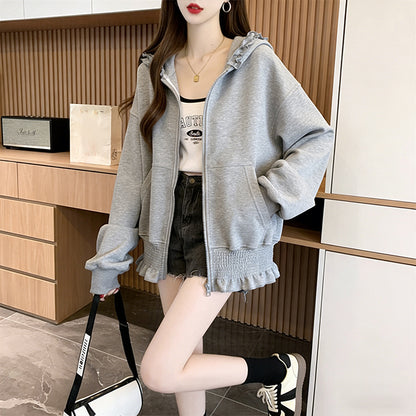 Loose-Fitting And Stylish Hooded Sweatshirt
