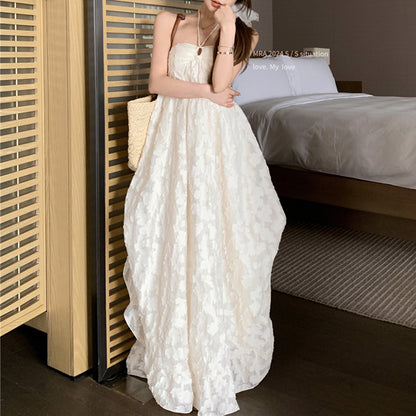 Backless Halter Vacation Dress
