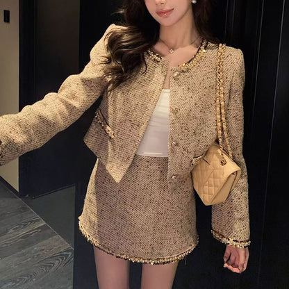 Fashionable Autumn And Winter Two-Piece Suits