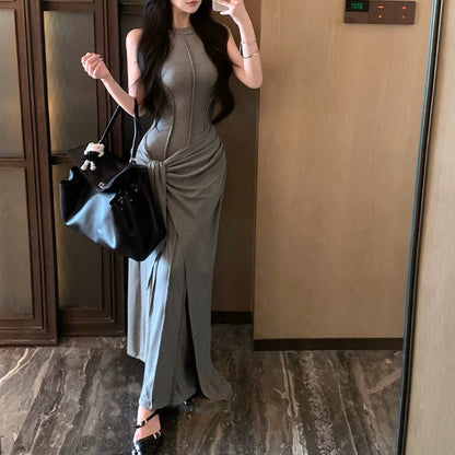 Fashionable Casual Vest Dress