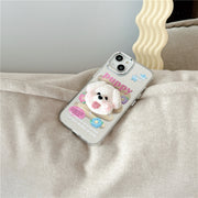 Puppy stand mirror creative protective case