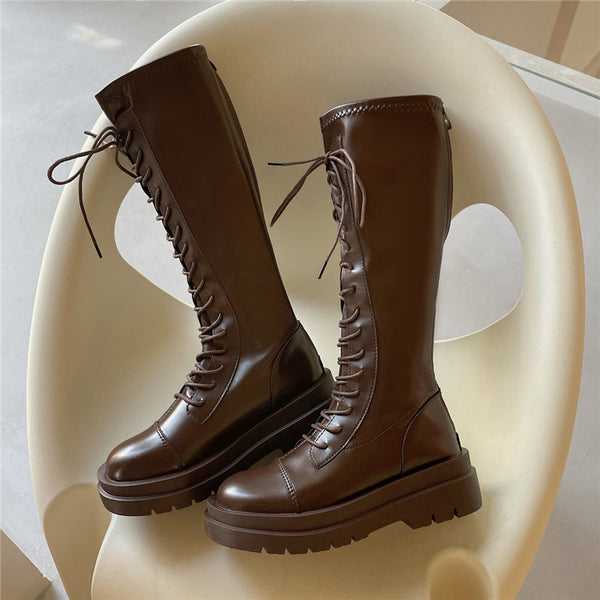 New Style Over The Knee Martin High Knight Boots