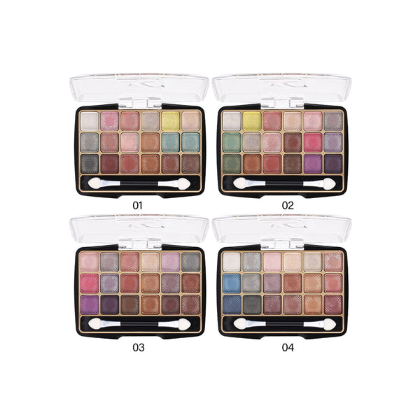 18 Color Pearlescent Color Eyeshadow Palette