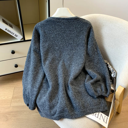 Stylish Camisole Knit Sweater Two-Piece Set