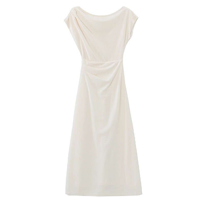 Minimalist Off-The-Shoulder Dress