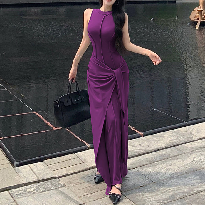 Fashionable Casual Vest Dress