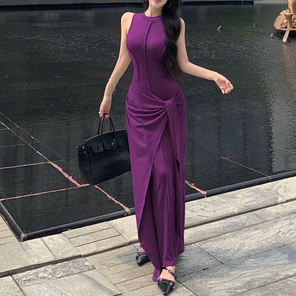 Fashionable Casual Vest Dress