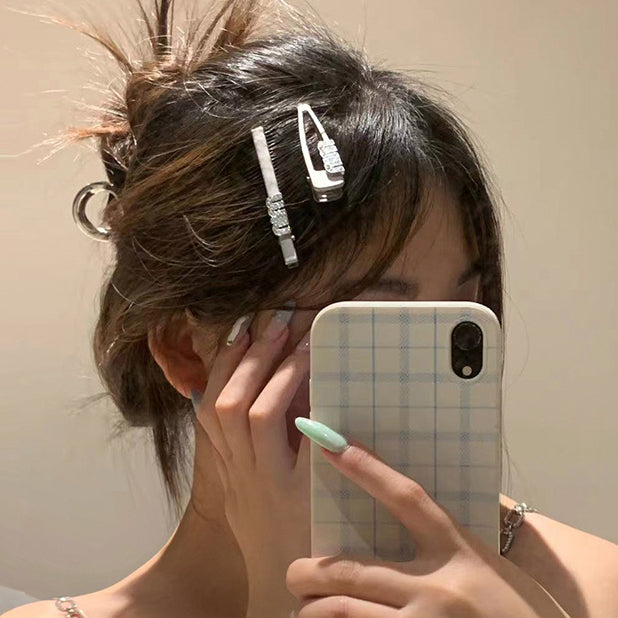 Alphabet duckbill clip set barrette hair accessories