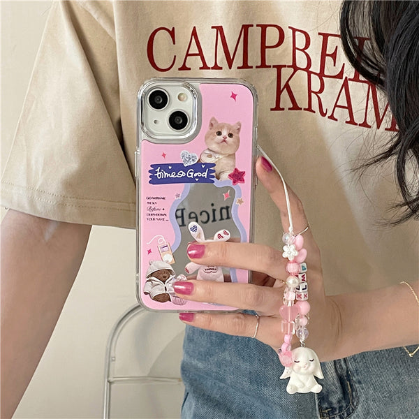 Little Panda Mirror Personalized Protective Case