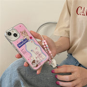 Little panda mirror personalized protective case