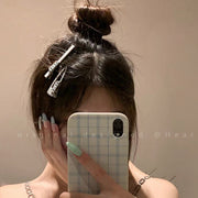 Alphabet duckbill clip set barrette hair accessories