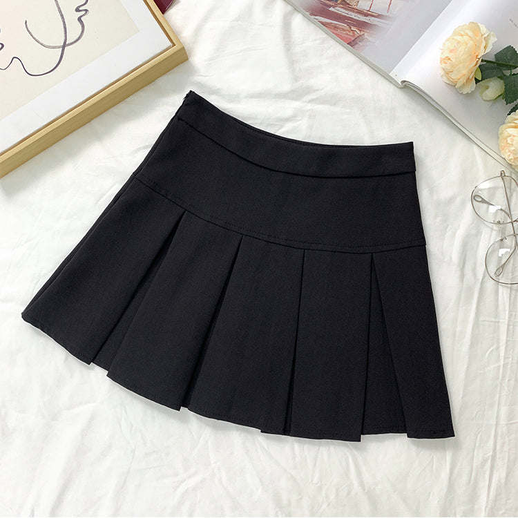 Chic High-Waisted A-Line Mini Skirt