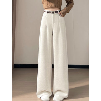 Off-White Cashmere Casual Trousers
