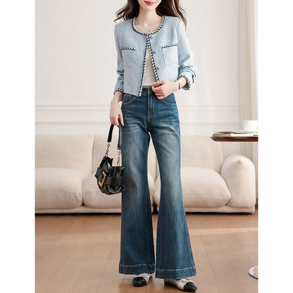 Stylish Blue Short Jacket