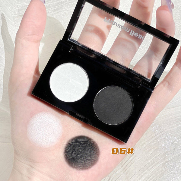 Natural Delicate Matte Two-Color Eyeshadow Palette
