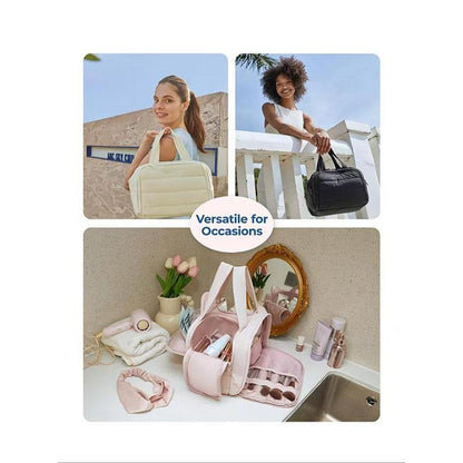 Large Toiletry and Makeup Bag with Organized Storage
