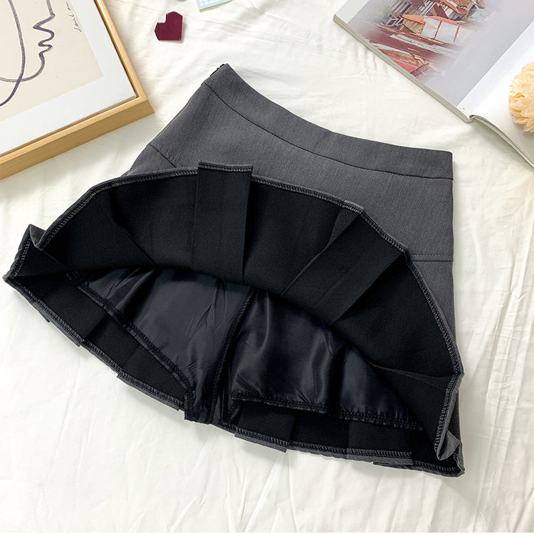 Chic High-Waisted A-Line Mini Skirt