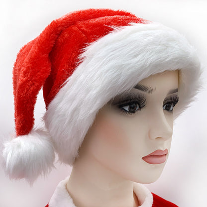 Adults And Children Red Christmas Hat