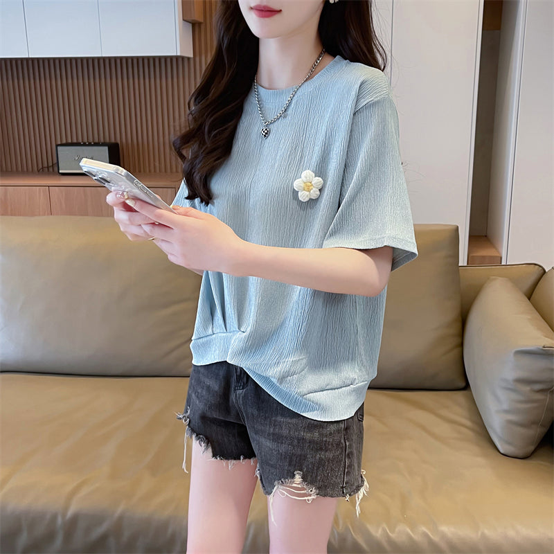 Irregular Fashionable Short-Sleeved T-Shirt