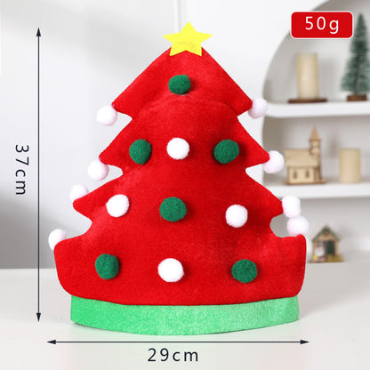 Creative and Quirky Rred Adult Christmas Hat