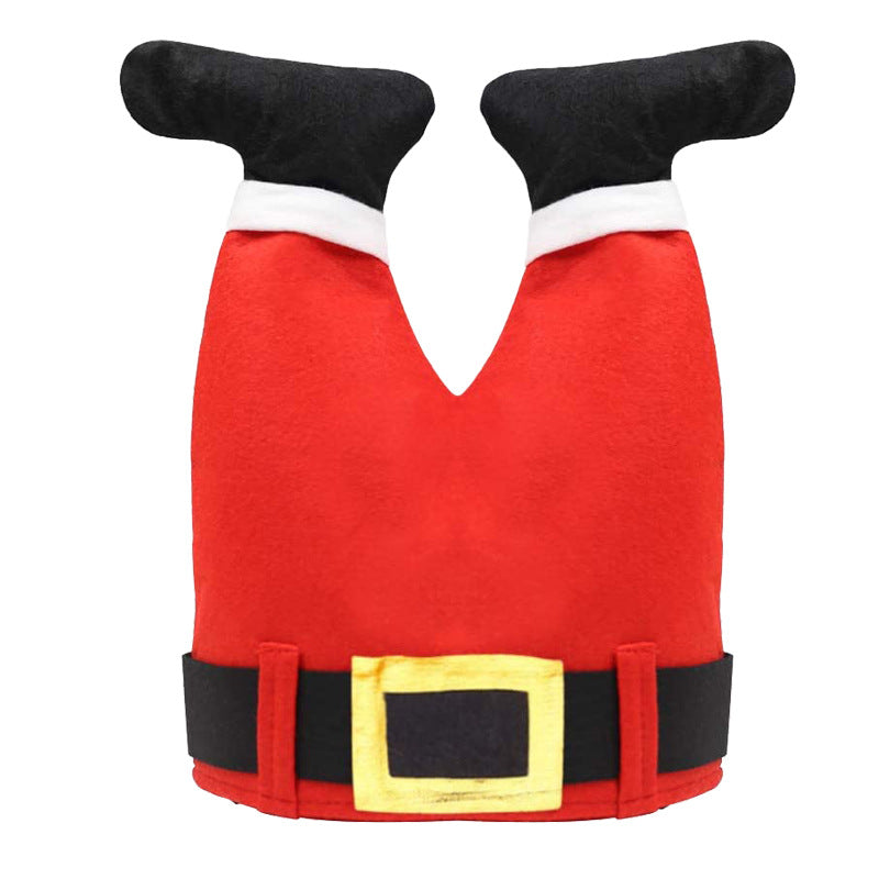 Creative and Quirky Rred Adult Christmas Hat