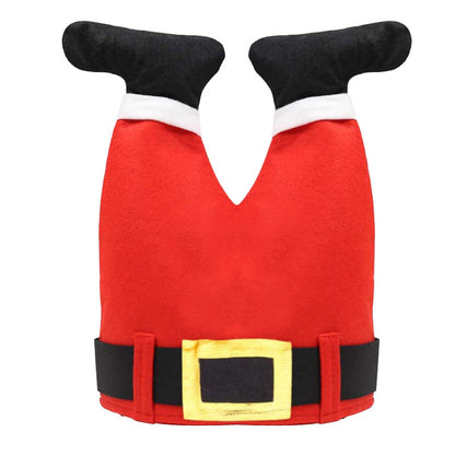 Creative and Quirky Rred Adult Christmas Hat