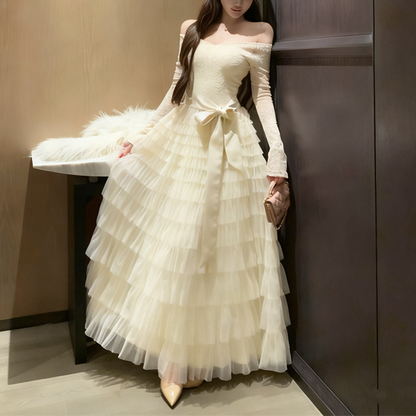 Sweet And Sexy Mesh Lace Birthday Dress