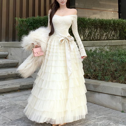 Sweet And Sexy Mesh Lace Birthday Dress