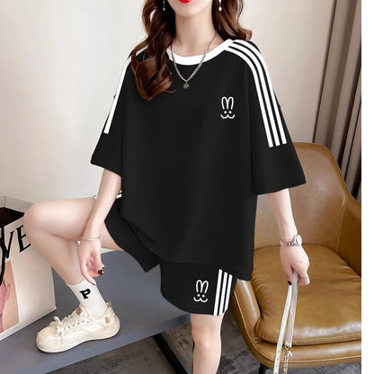 Summer Loose Casual Sporty Two-Piece Set