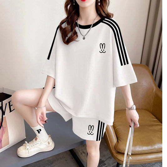 Summer Loose Casual Sporty Two-Piece Set