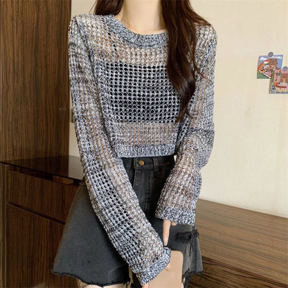 New Summer Lightweight Open-Knit Cover-Up