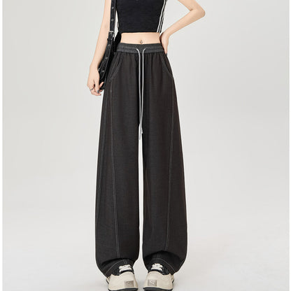 Retro Dark Blue Tencel Jeans