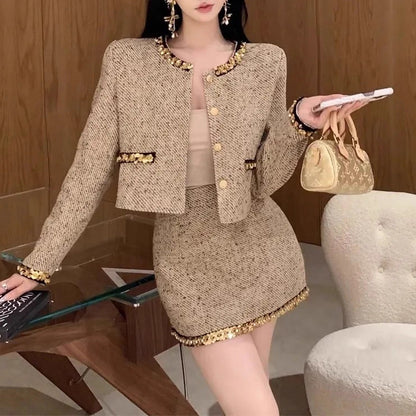 Fashionable Autumn And Winter Two-Piece Suits