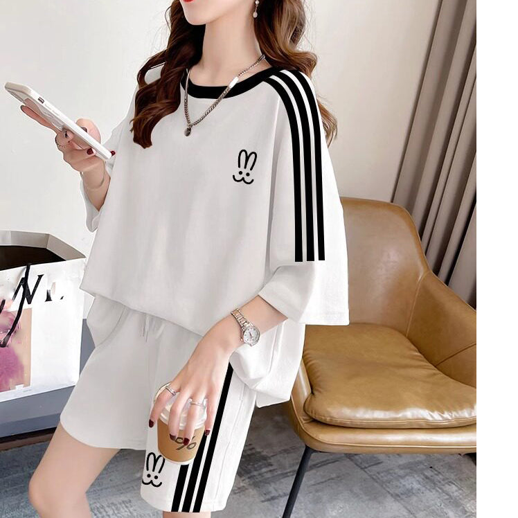 Summer Loose Casual Sporty Two-Piece Set
