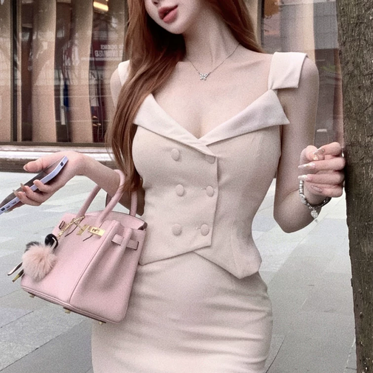 Asymmetrical Top And Skirt Set
