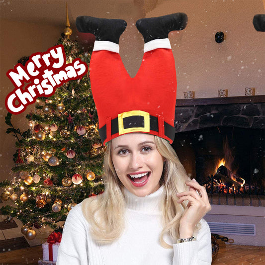 Creative and Quirky Rred Adult Christmas Hat